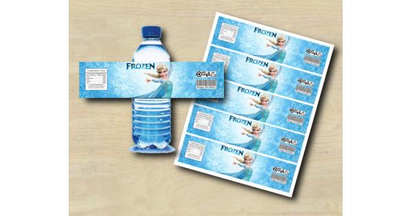 Water Bottle Labels -printable templates - DIY Printables
